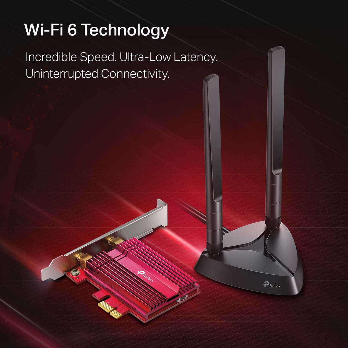 WiFi 6 AX3000 PCIe WiFi Card, Bluetooth 5.0, Dual Band Wireless Adapter, Pack of 2 V7525