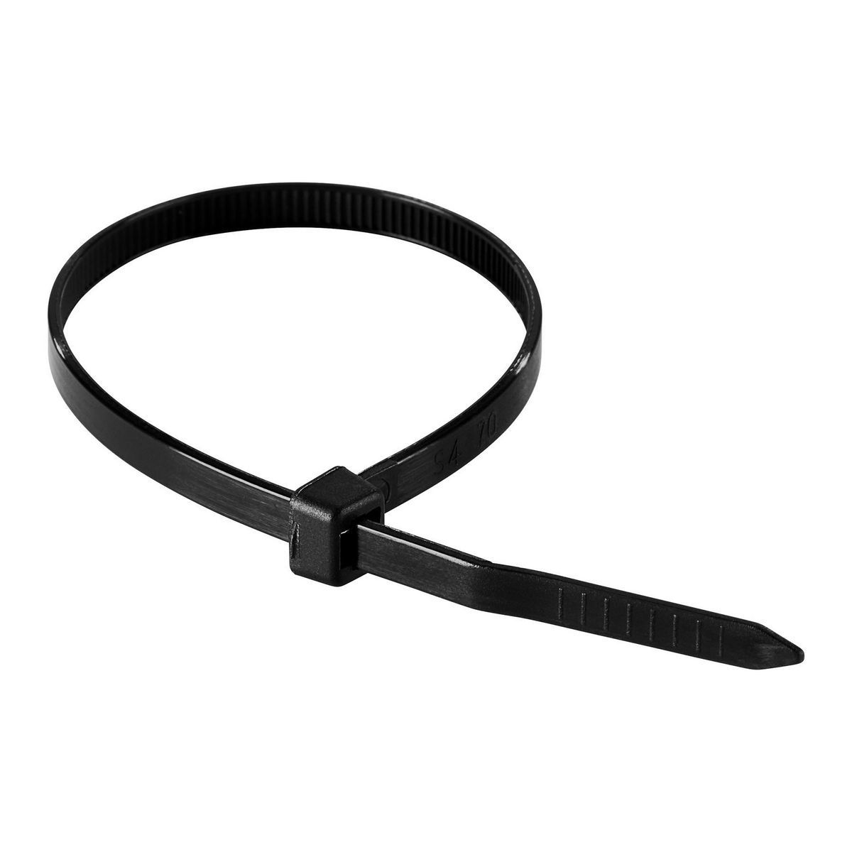 Black 8 in. UV-Resistant Cable Ties 100-Pack P641201