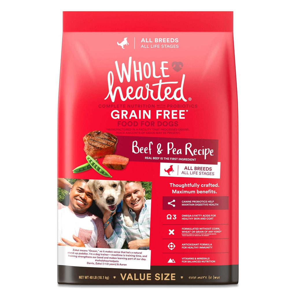 Grain Free Beef & Pea Formula Dry Dog Food E7417