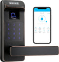 Keyless Entry Door Lock with Touchscreen Keypad J3456