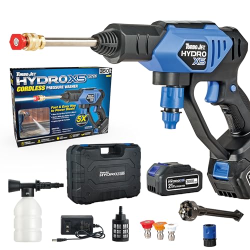 Portable Cordless Pressure Washer with 6-in-1 Nozzle Z867687