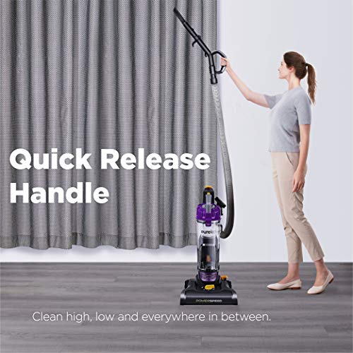 Lightweight Upright Vacuum Cleaner for Carpet and Hard Floor T1510
