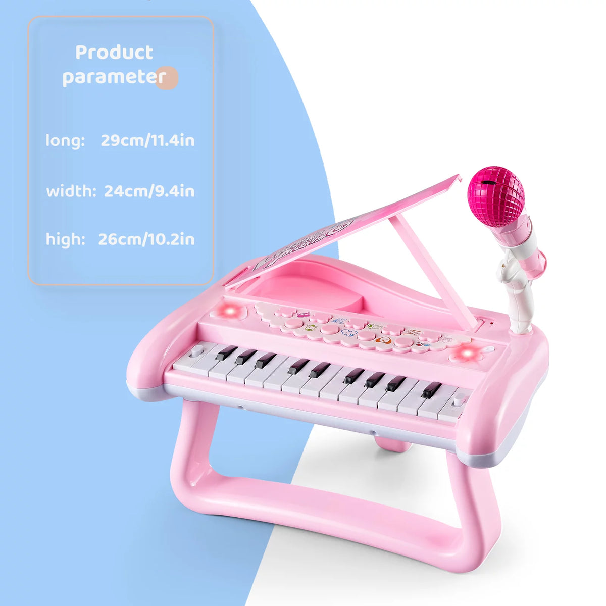 Toddler Piano Toys with Microphone Q17883