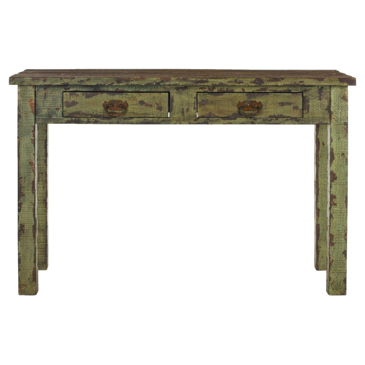 Antique Green Console U707701