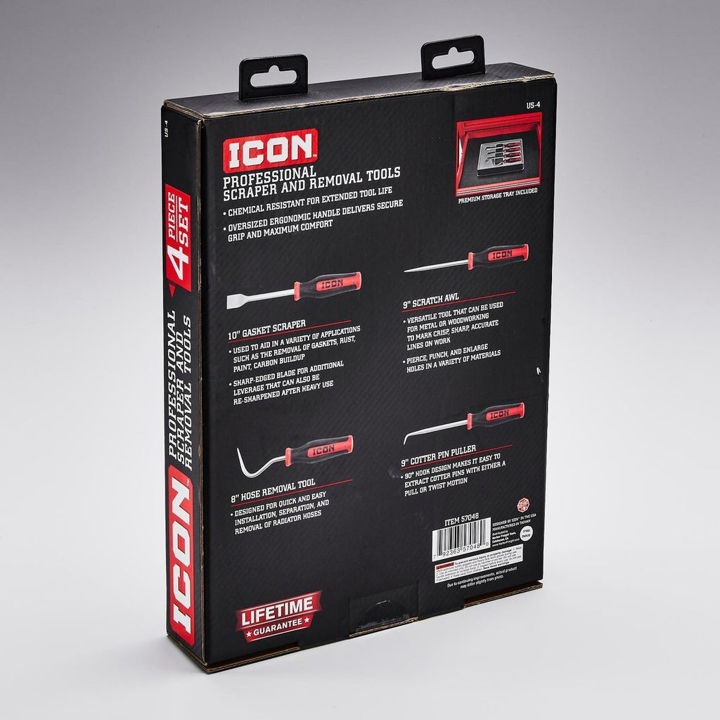 Scraper and Removal Tools, 4 Piece K101038