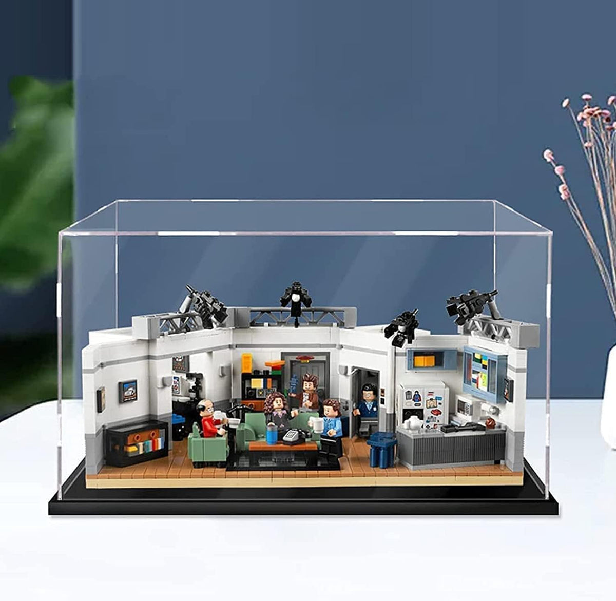 Clear Acrylic Dustproof Display Case Pack of 2 W15473