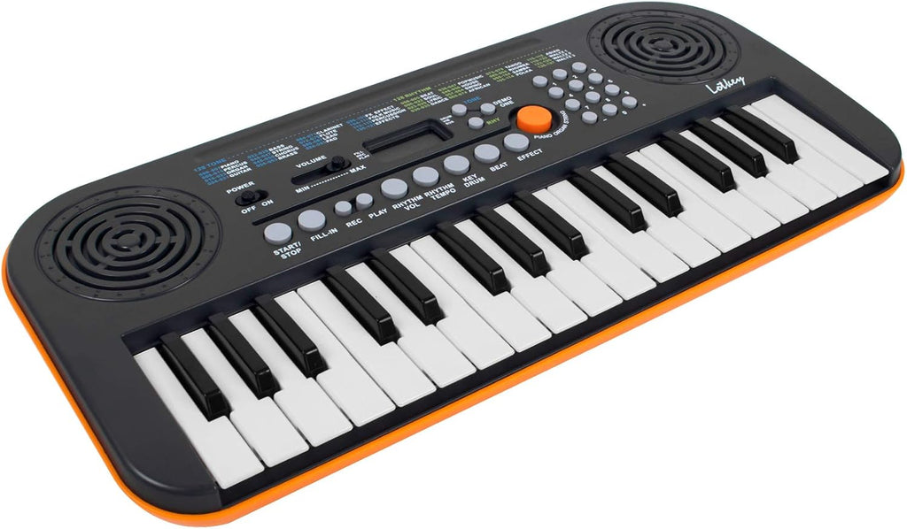 61 Key Digital Piano Portable Electronic Keyboard with Built-In Speaker, Microphone, Music Stand K374490