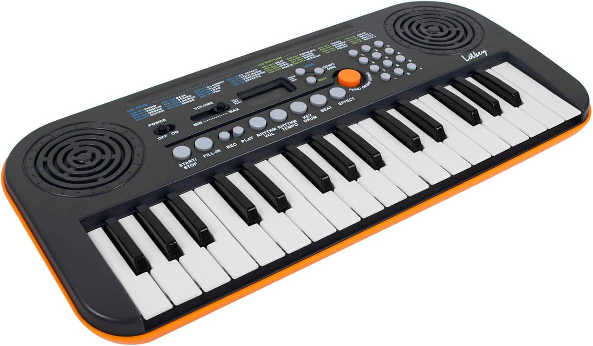 61 Key Digital Piano Portable Electronic Keyboard with Built-In Speaker, Microphone, Music Stand K374490