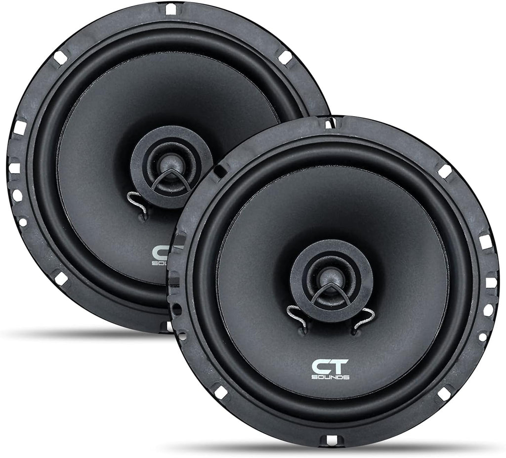 6.5 Inch Coaxial Car Speakers, Pair Pack of 2 V70571
