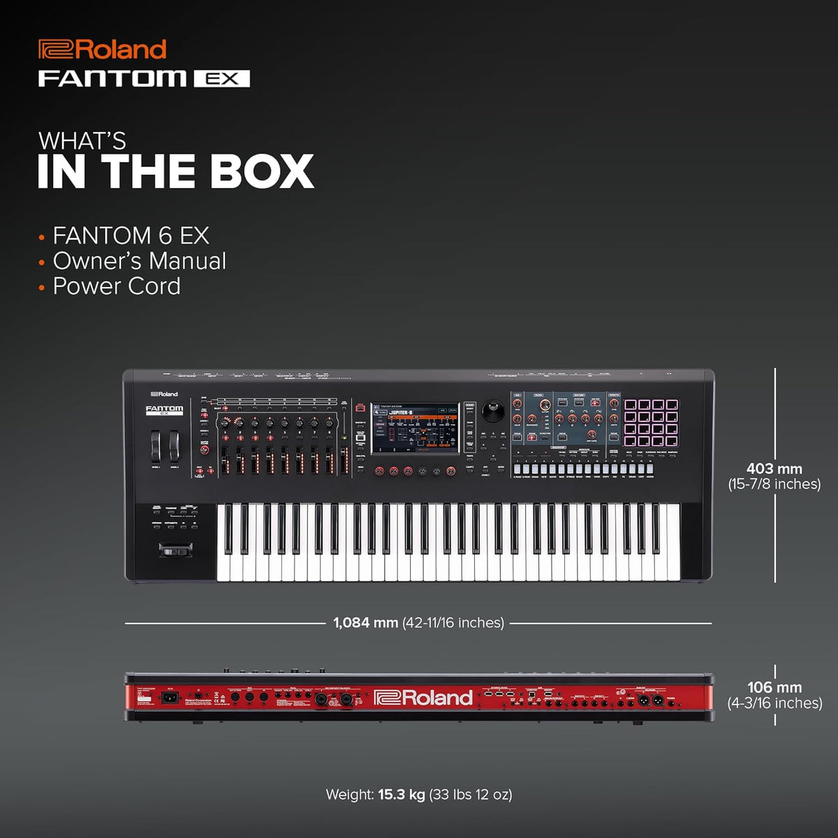 61-Key Synthesizer with 7000 Onboard Sounds O273959