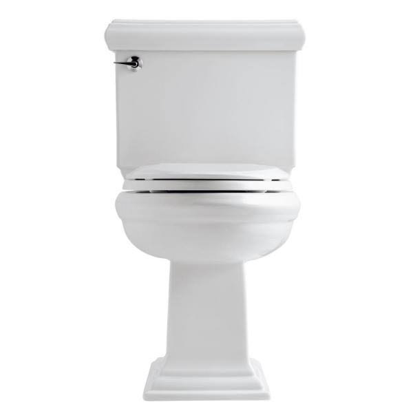 White 2-Piece 1.28 GPF Single Flush Elongated Toilet C906725