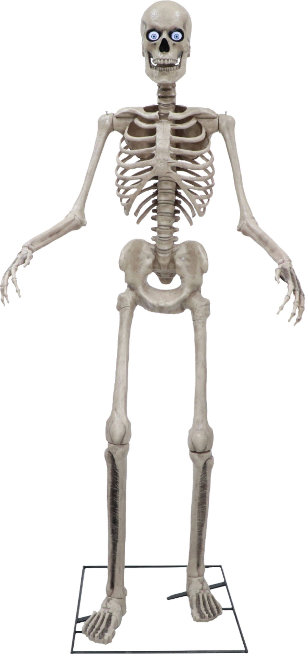 8ft Towering Skeleton with Posable Arms Moving Jaw R70895