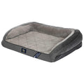 Quilted Gel Memory Foam Dog Bed W891366