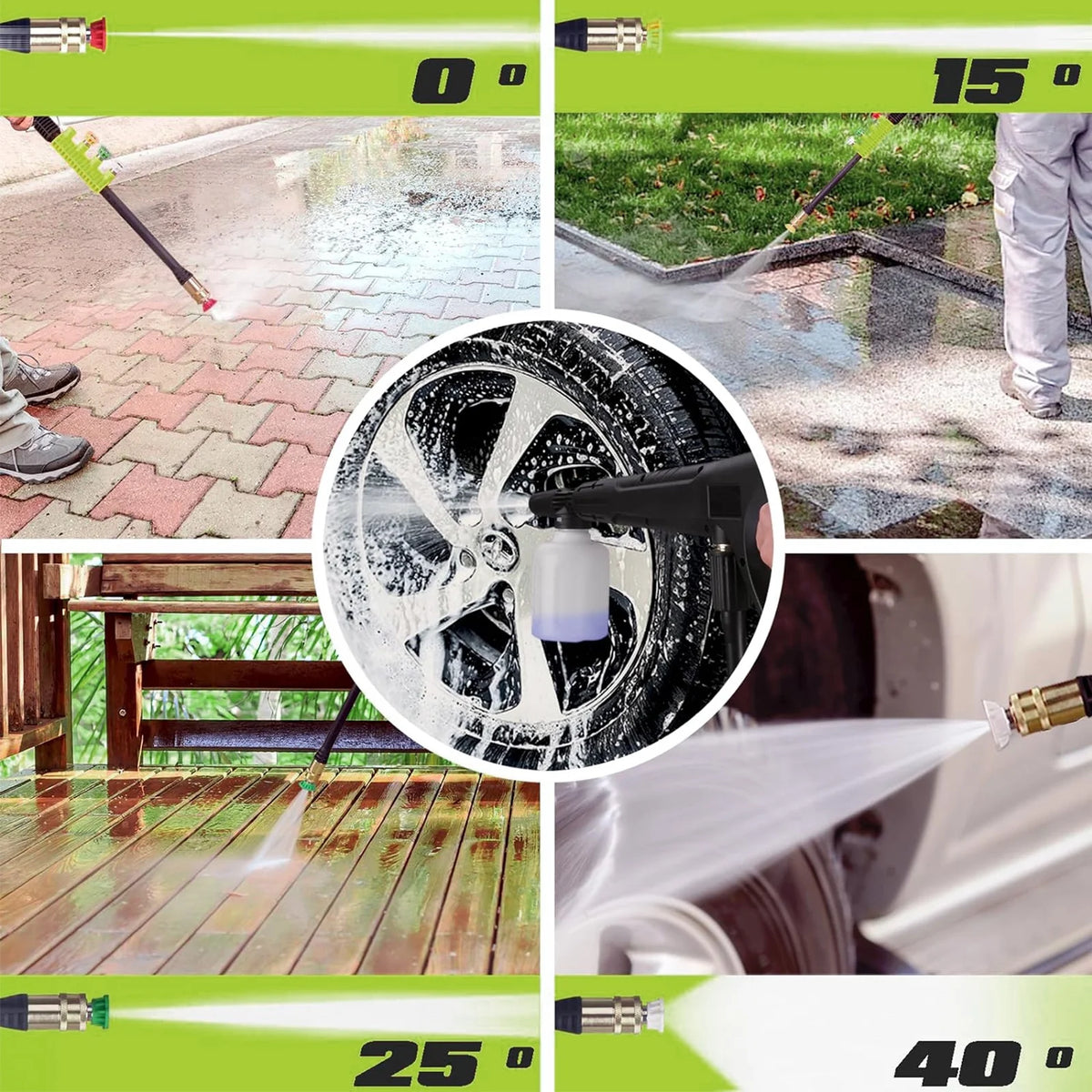 Electric Pressure Washer 3800 PSI 2.4 GPM Z879