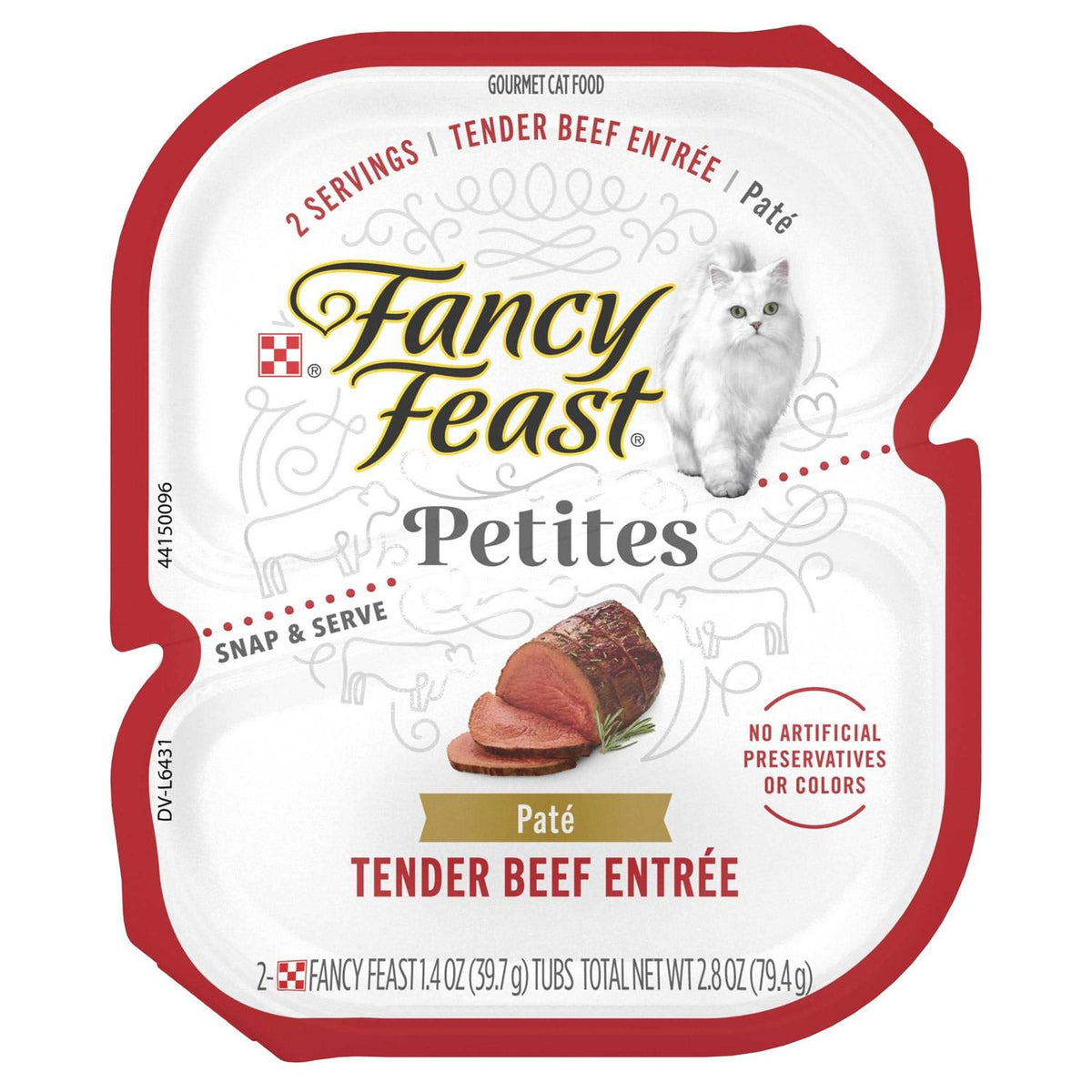 Tender Beef Entree Wet Cat Food N52547