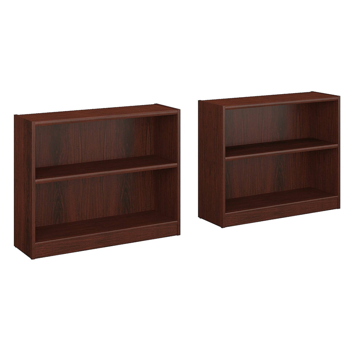 2 Shelf Bookcase Set of 2 Z458695