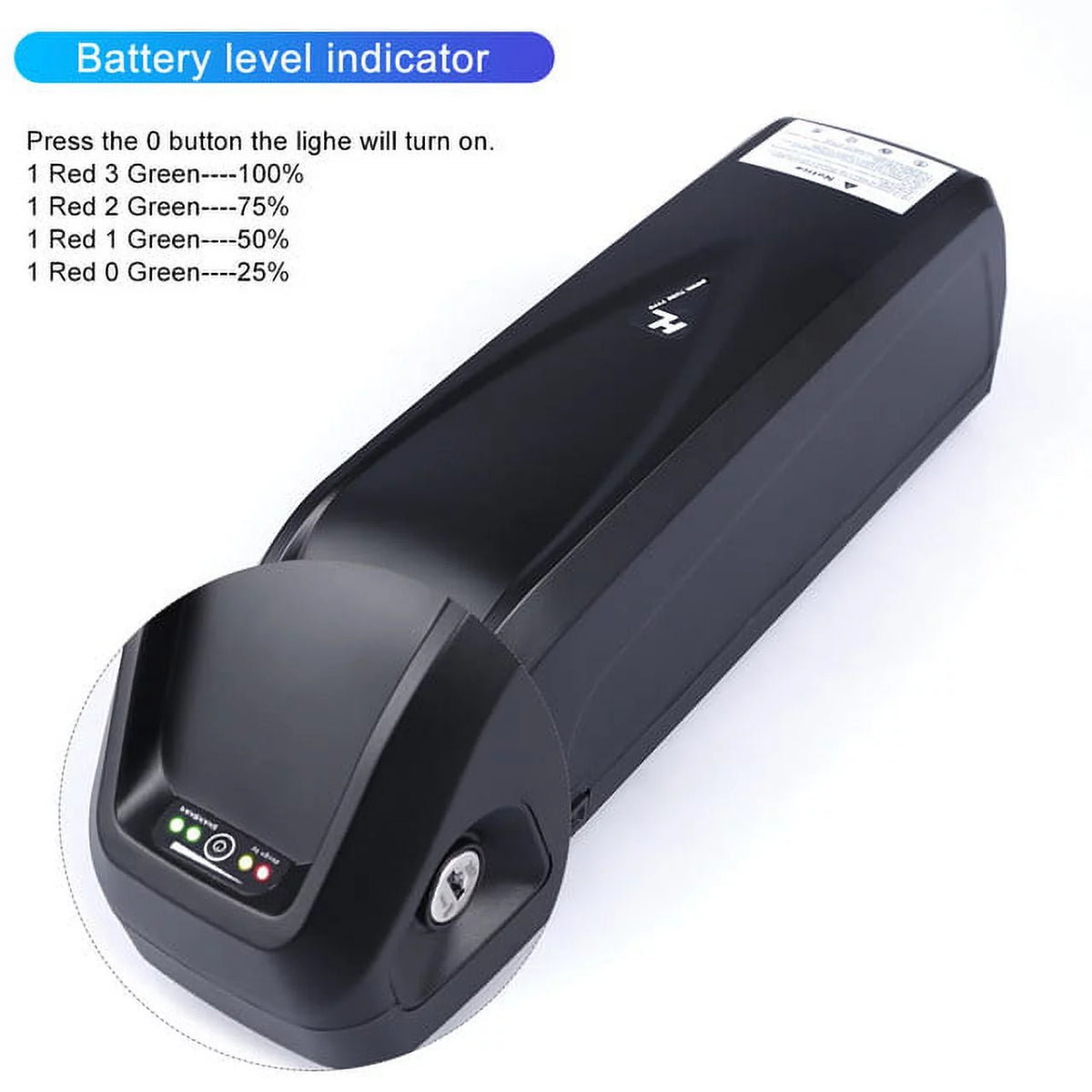 48V 13Ah Lithium Li-ion Battery Q6526