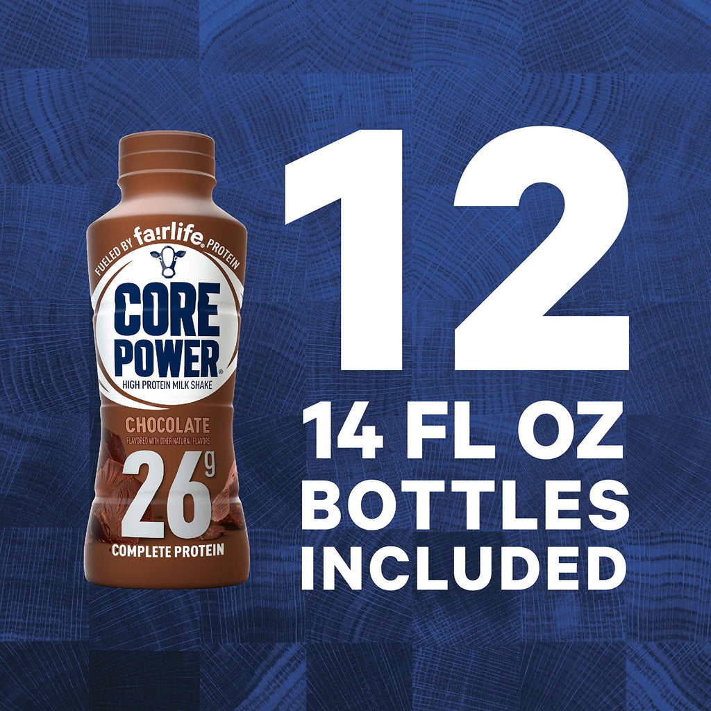 Chocolate Protein Shake, 14 fl oz, 12 Count M707002