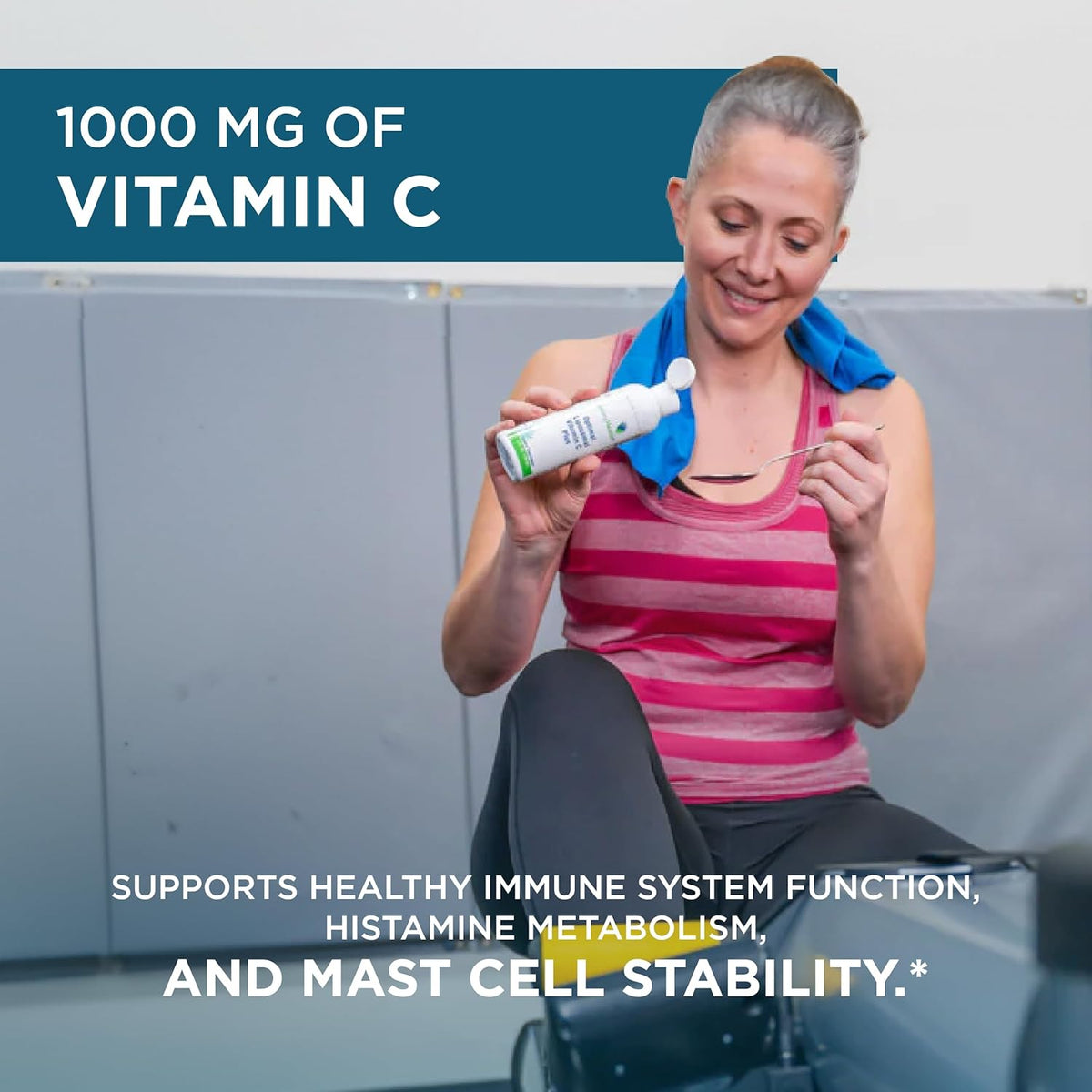 Liposomal Vitamin C Liquid Supplement, Natural Lemon, 5 Oz I7584
