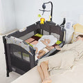 4 in 1 Pack and Play with Bassinet and Changing Table F981