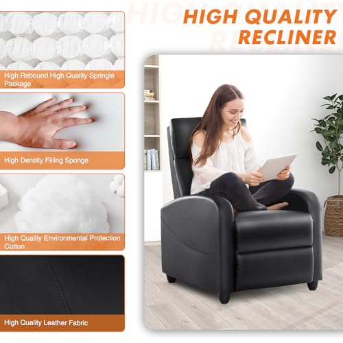 Reclining Accent Chair with Massage & Heating Function I5601