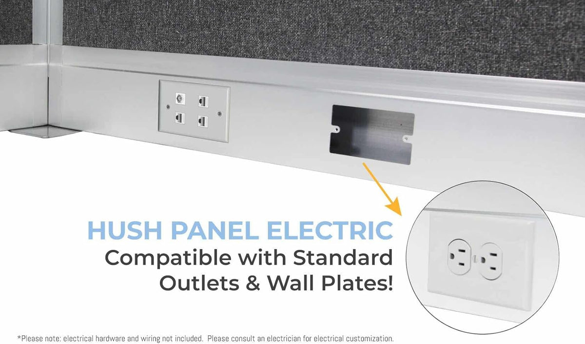 Electric Cubicle Privacy Panels B462012