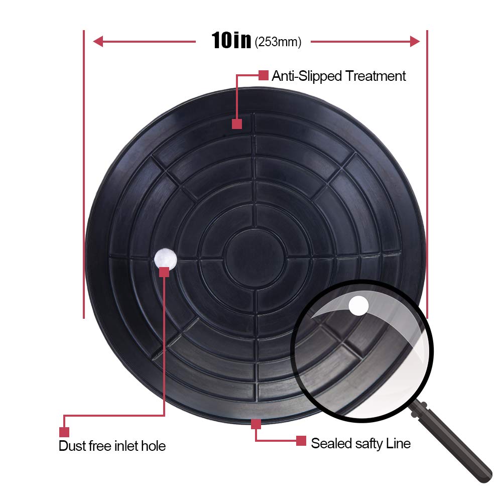 10 Glass Suction Cup Concave Pad with Metal Handle H755