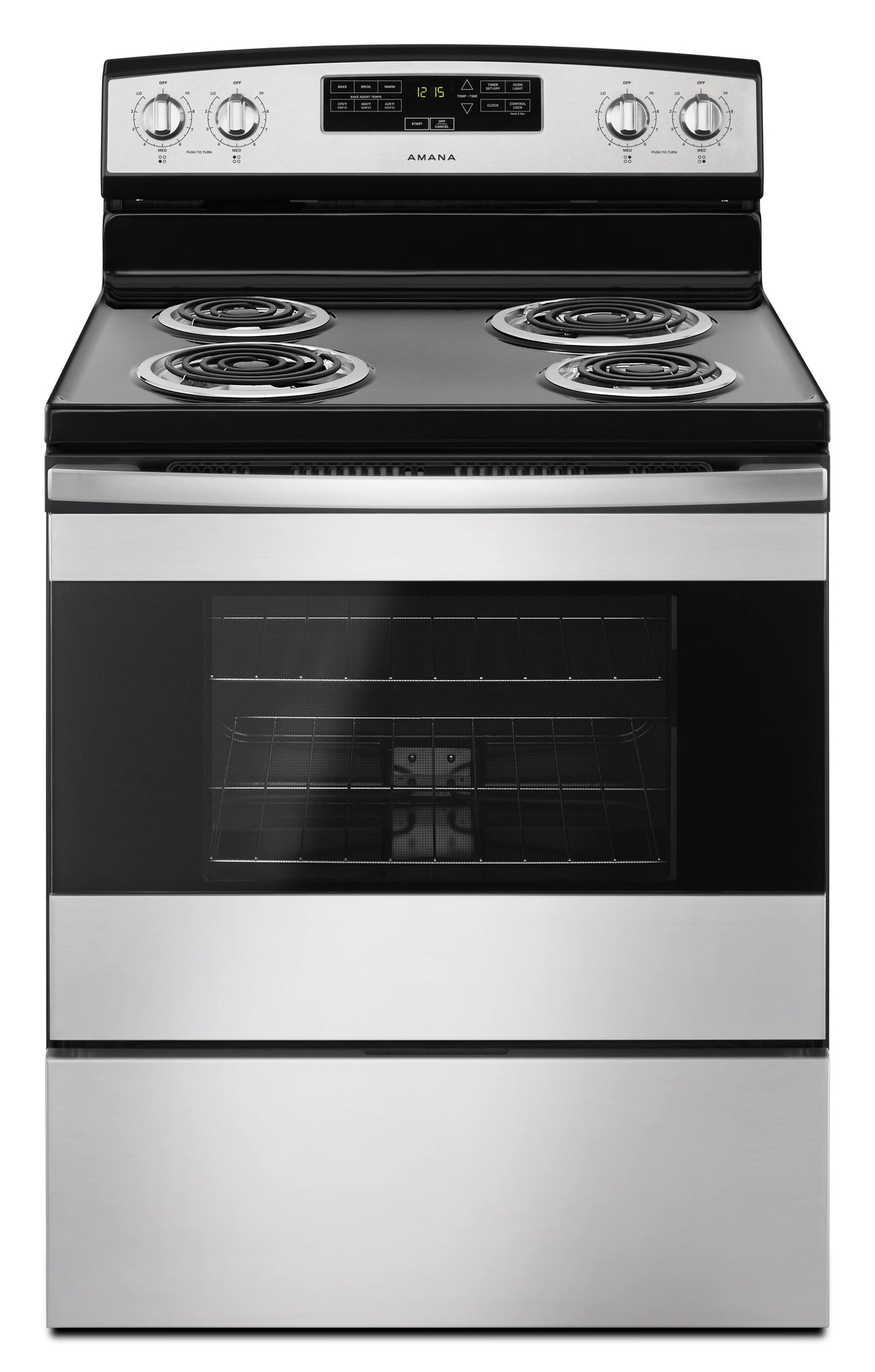 30-Inch Electric Range with Bake Assist Temps - Stainless Steel V5941