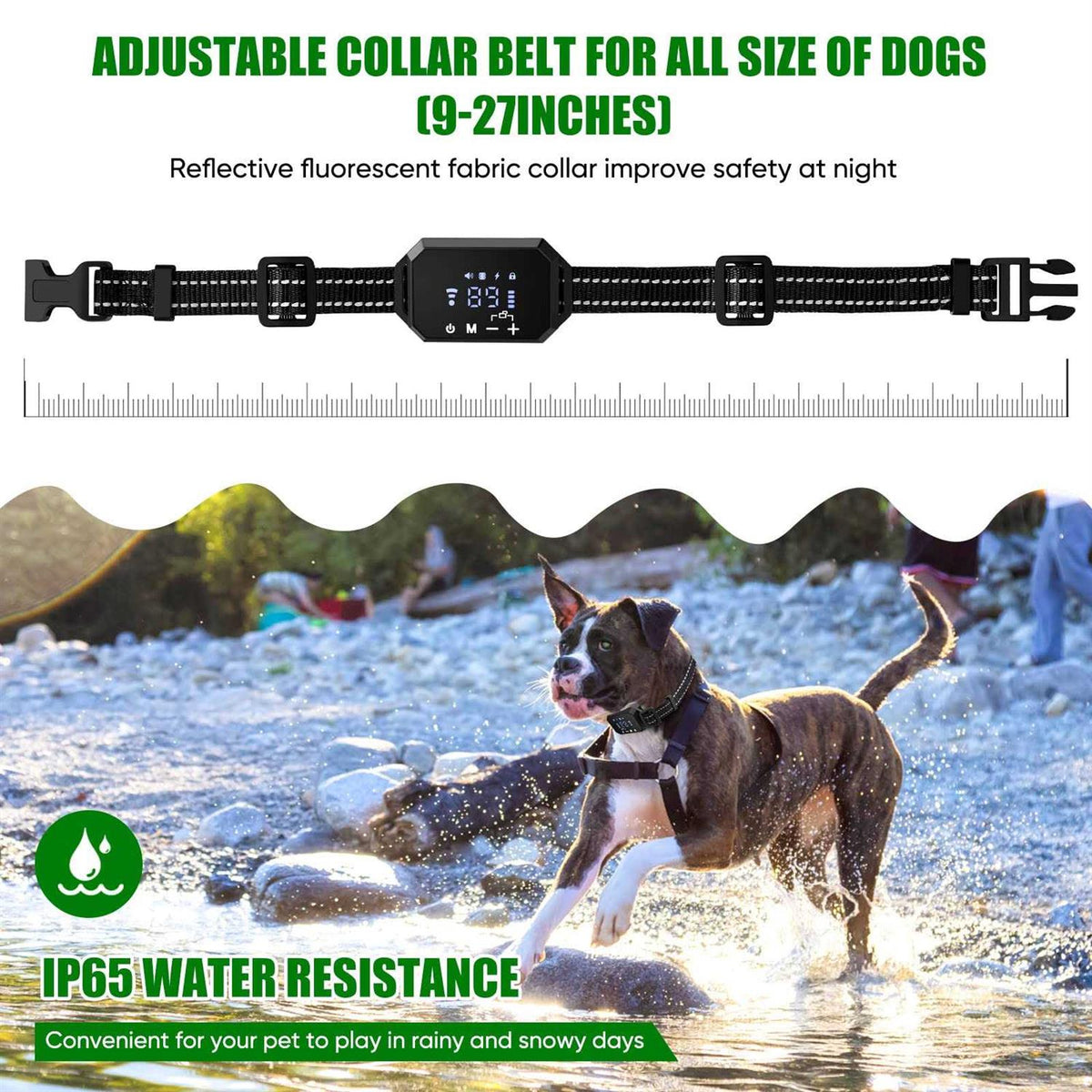Gps Wireless Dog Fence Up to 6560ft J59680