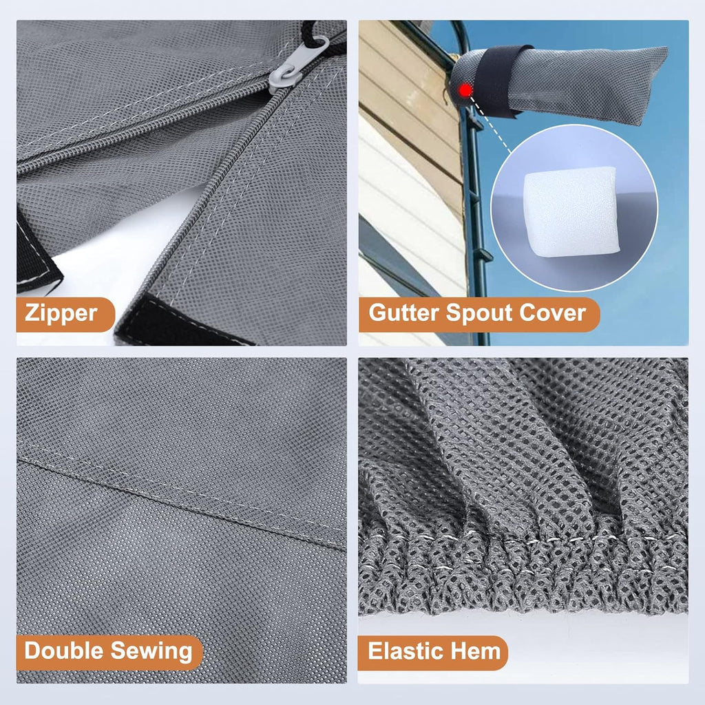 5 Layers Top 5th Wheel RV Cover Heavy Duty Camper Cover Y7728