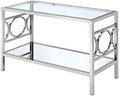 Chrome Metal Console Table G9069