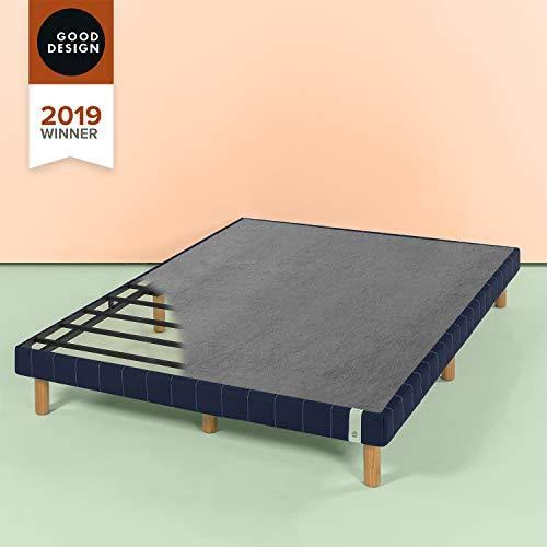 Navy Metal King Mattress Foundation S14482