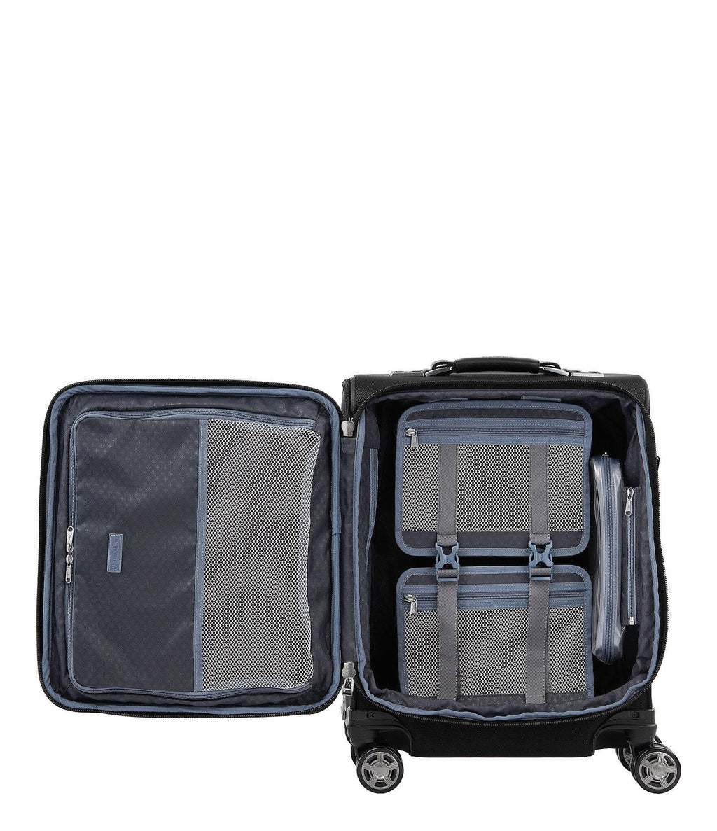Vintage Grey Expandable Carry On Spinner Z685603