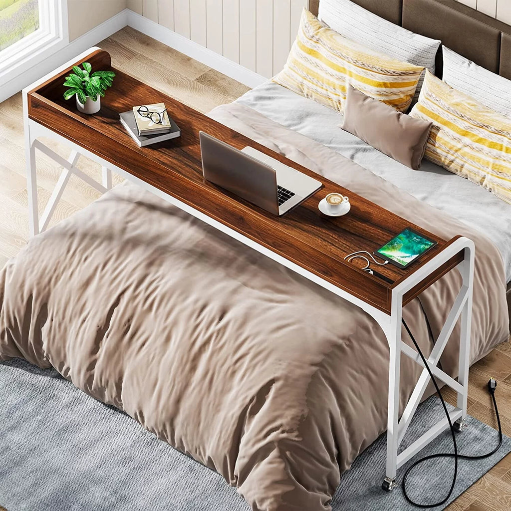 Over Bed Table with Wheels I368622