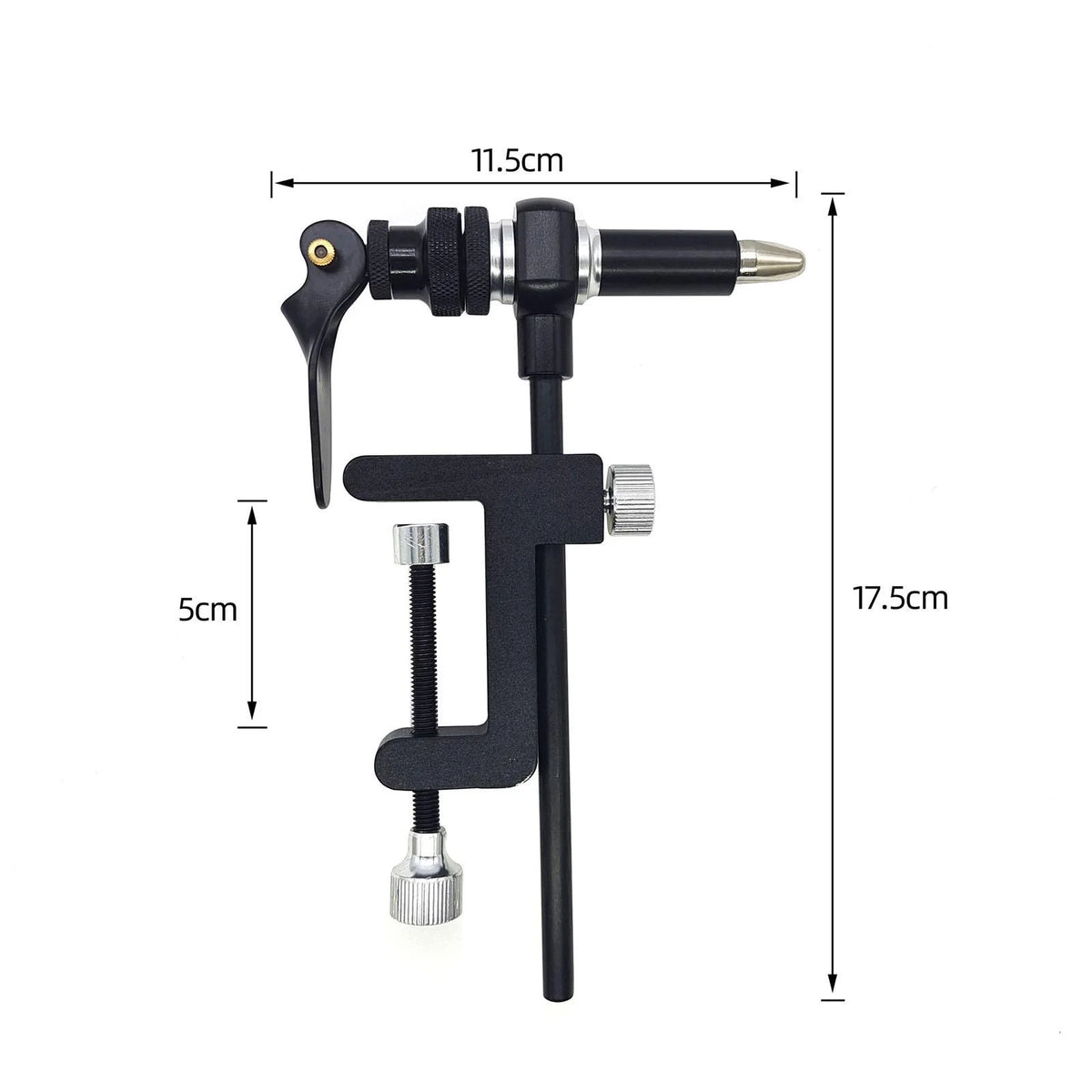 Fly Tying Vise Metal Rotating Single Head R125