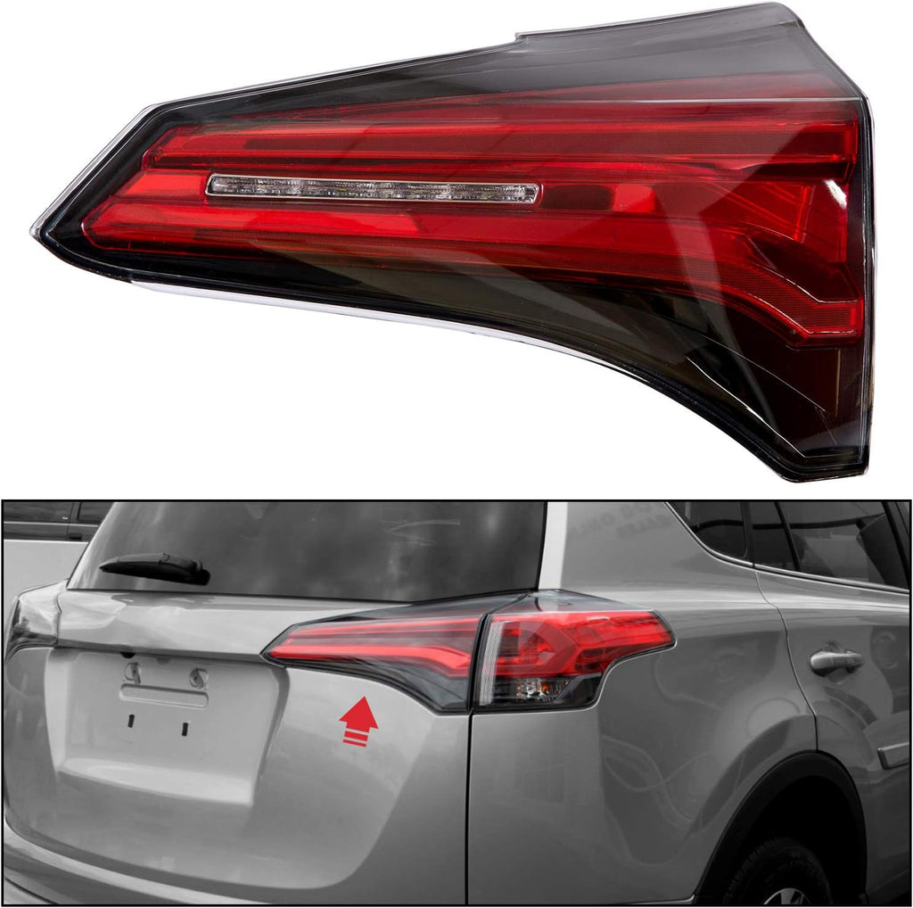 Rear Lamp Assembly with Bulb Q646