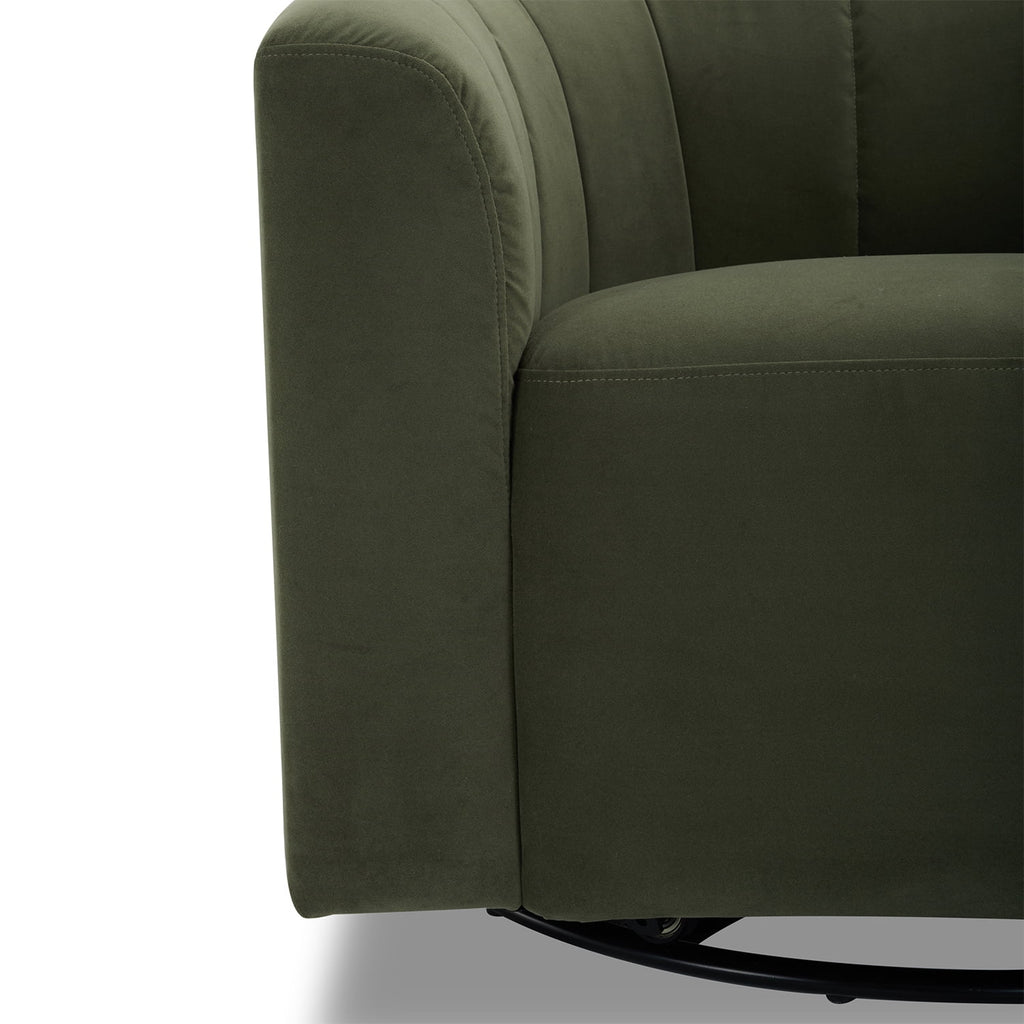 Curved Swivel Chair O6061