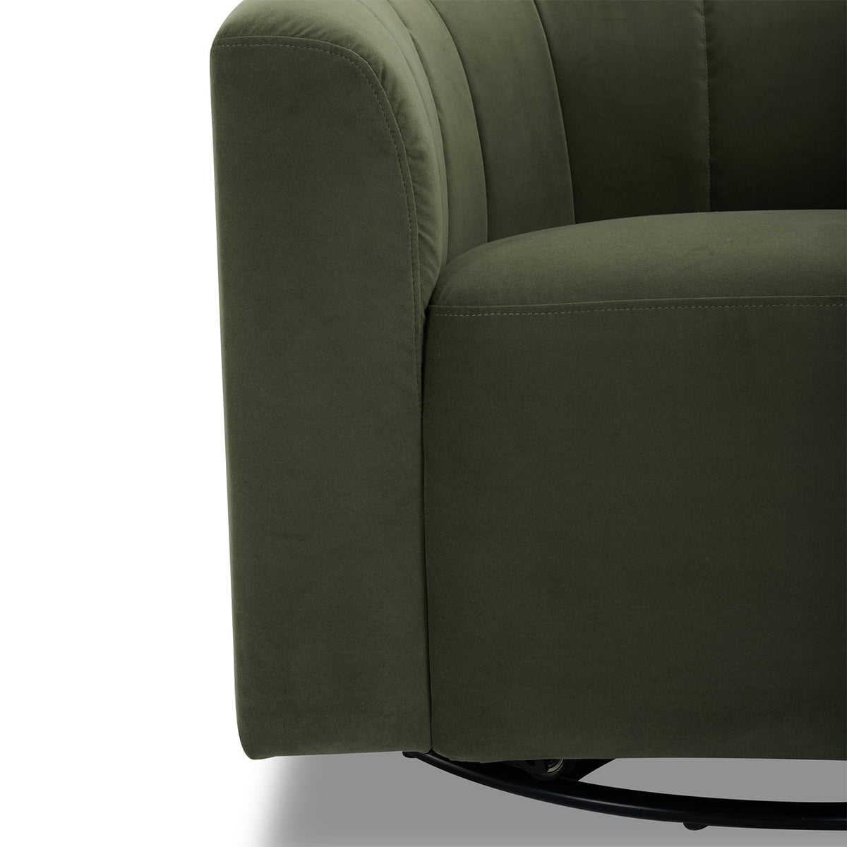 Curved Swivel Chair O6061