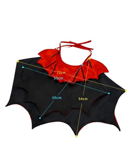 Halloween Pet Cosplay Vampire Cloak Attire F508