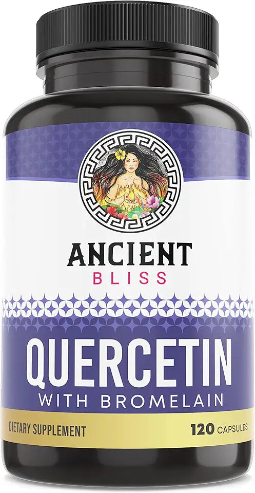 Quercetin with Bromelain 120 Capsules J692