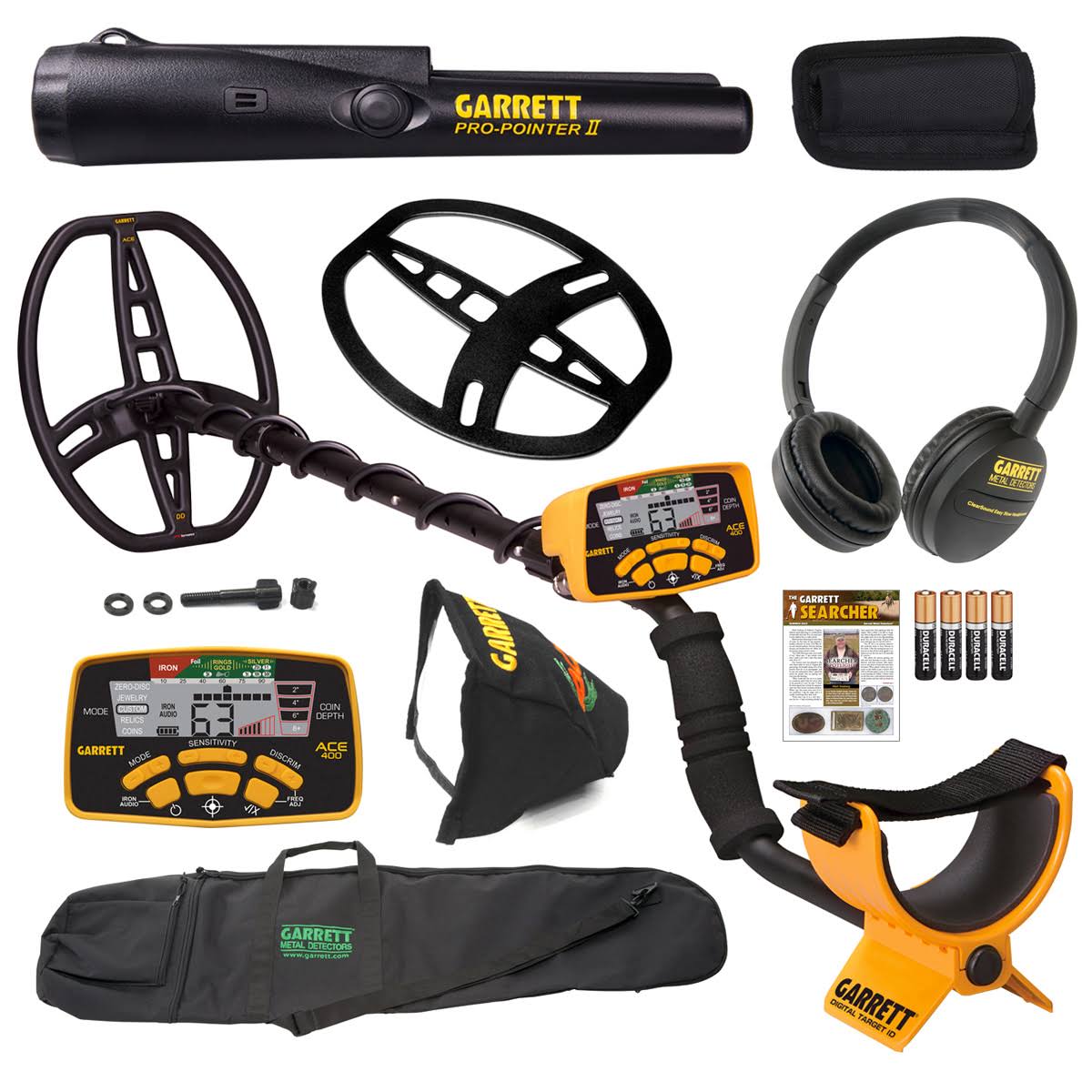 Metal Detector with Waterproof Coil and Carry Bag Q739