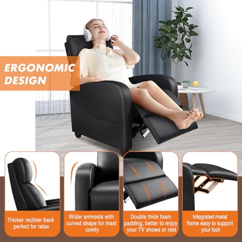 Reclining Accent Chair with Massage & Heating Function I5601