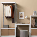 White Closet System Reach-In Sets M47248