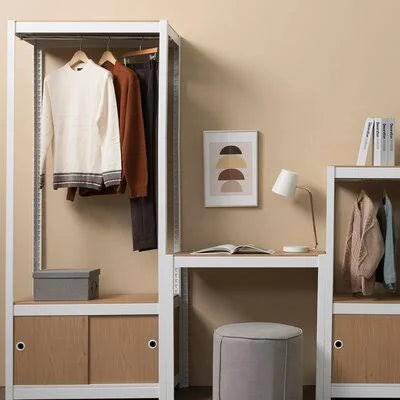 White Closet System Reach-In Sets M47248