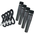 SM57 Mic Four Pack with Cables M157