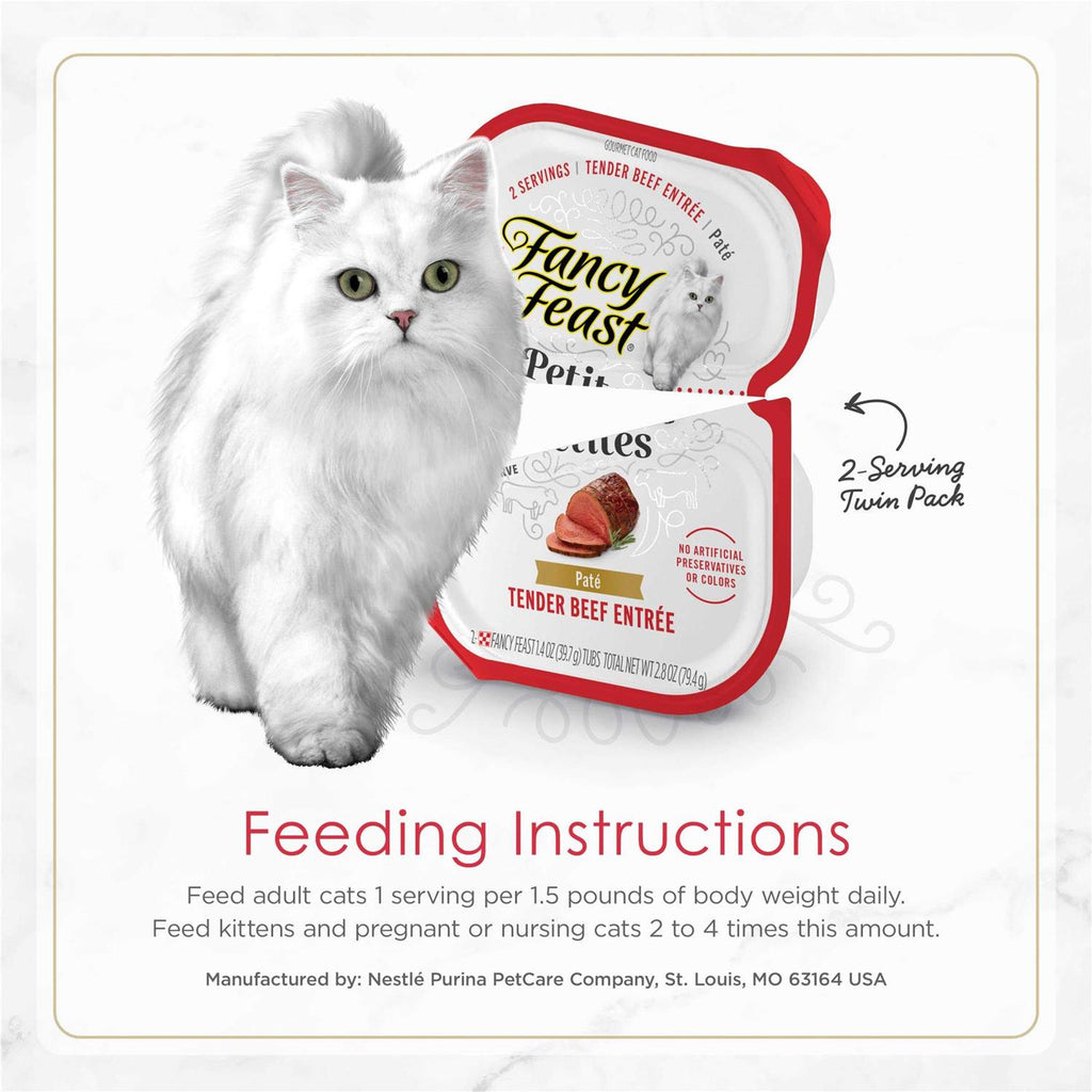 Tender Beef Entree Wet Cat Food N52547