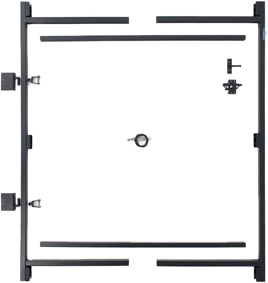 Steel Frame Gate Adjustable Building Kit, 60 to 96 Inches Wide and 6 Inches High, 3 Pack Z293728