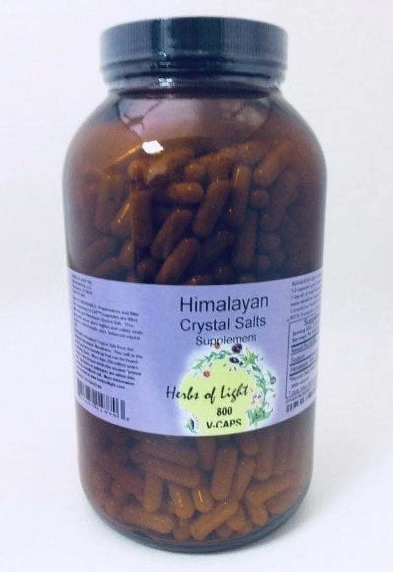 Himalayan Crystal Salts Capsules 800 Capsule E142