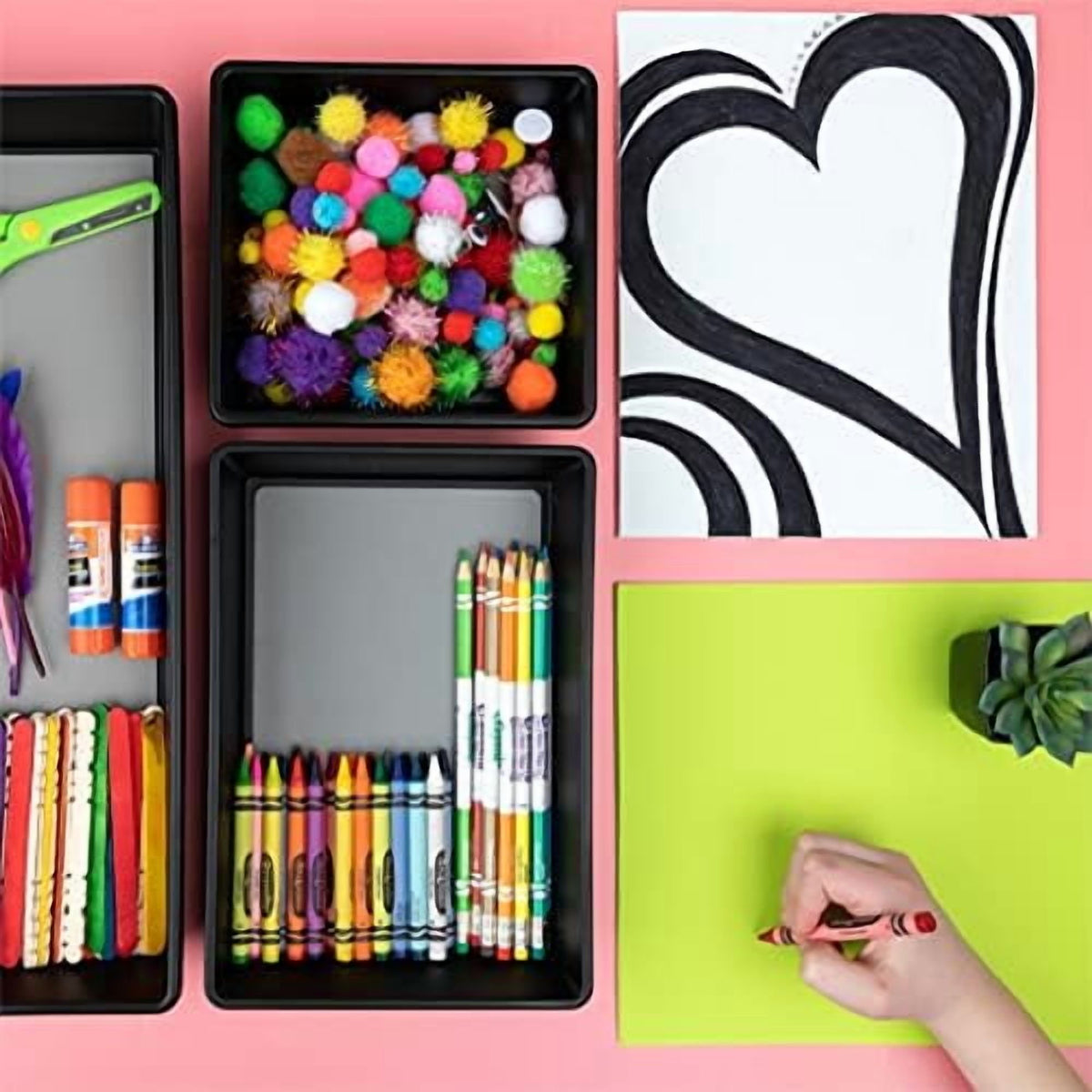 6 Pcs Drawer Organizers Q3232