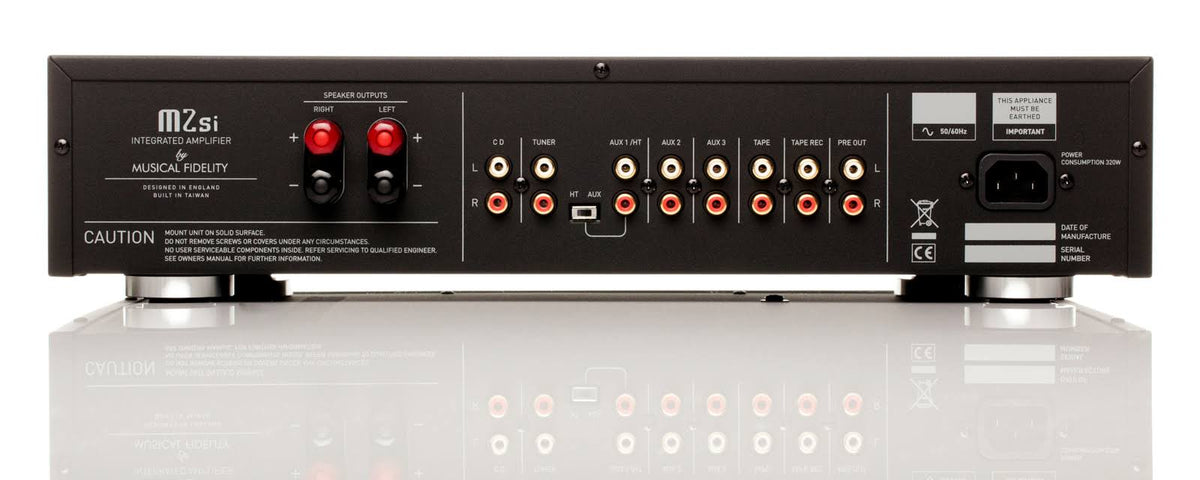 Black Stereo Integrated Amplifier E711040